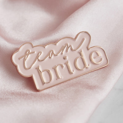 Team Bride Lapel Pin - Team Hen