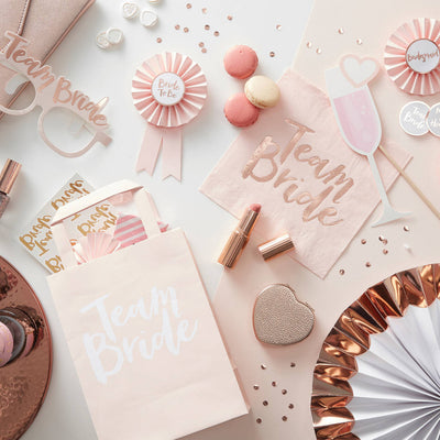 Team Bride Collection | Rose Gold Hen Party Accessories