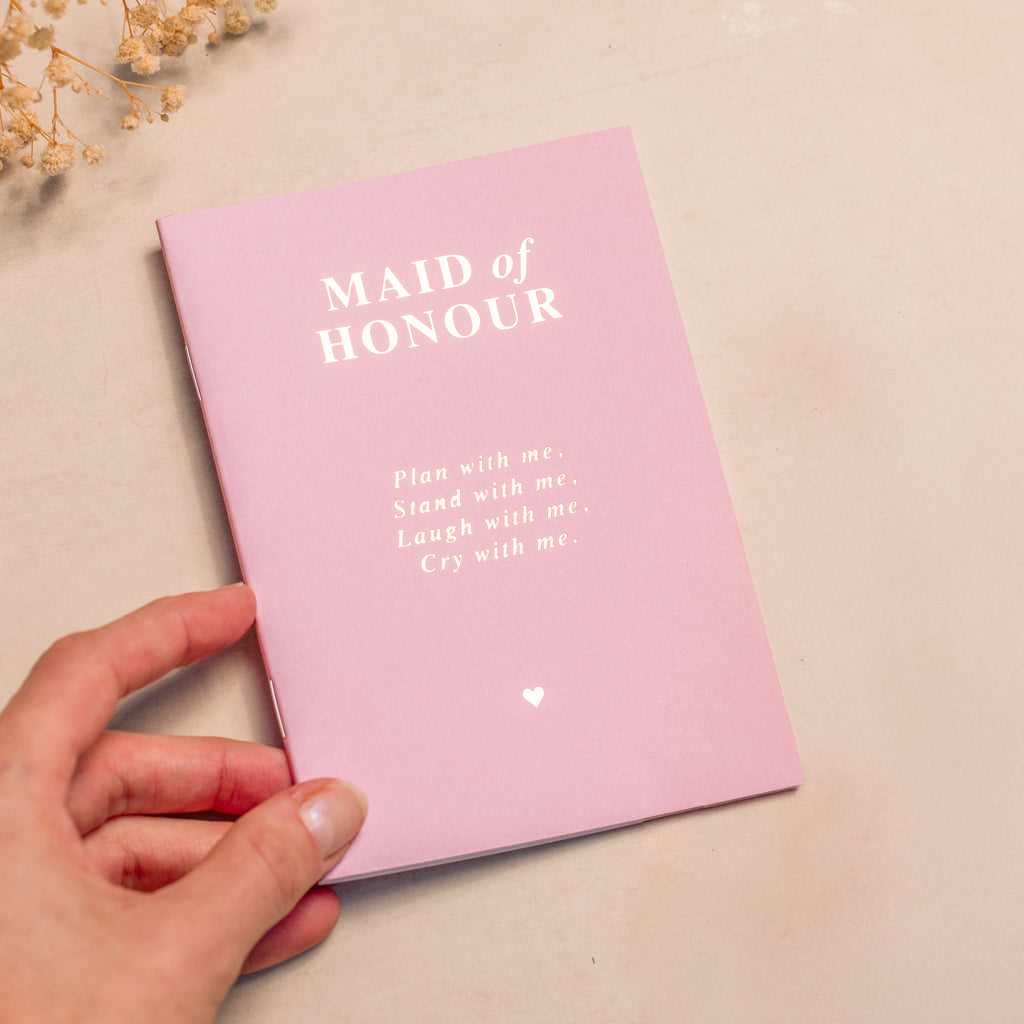 Maid Honour Notebook
