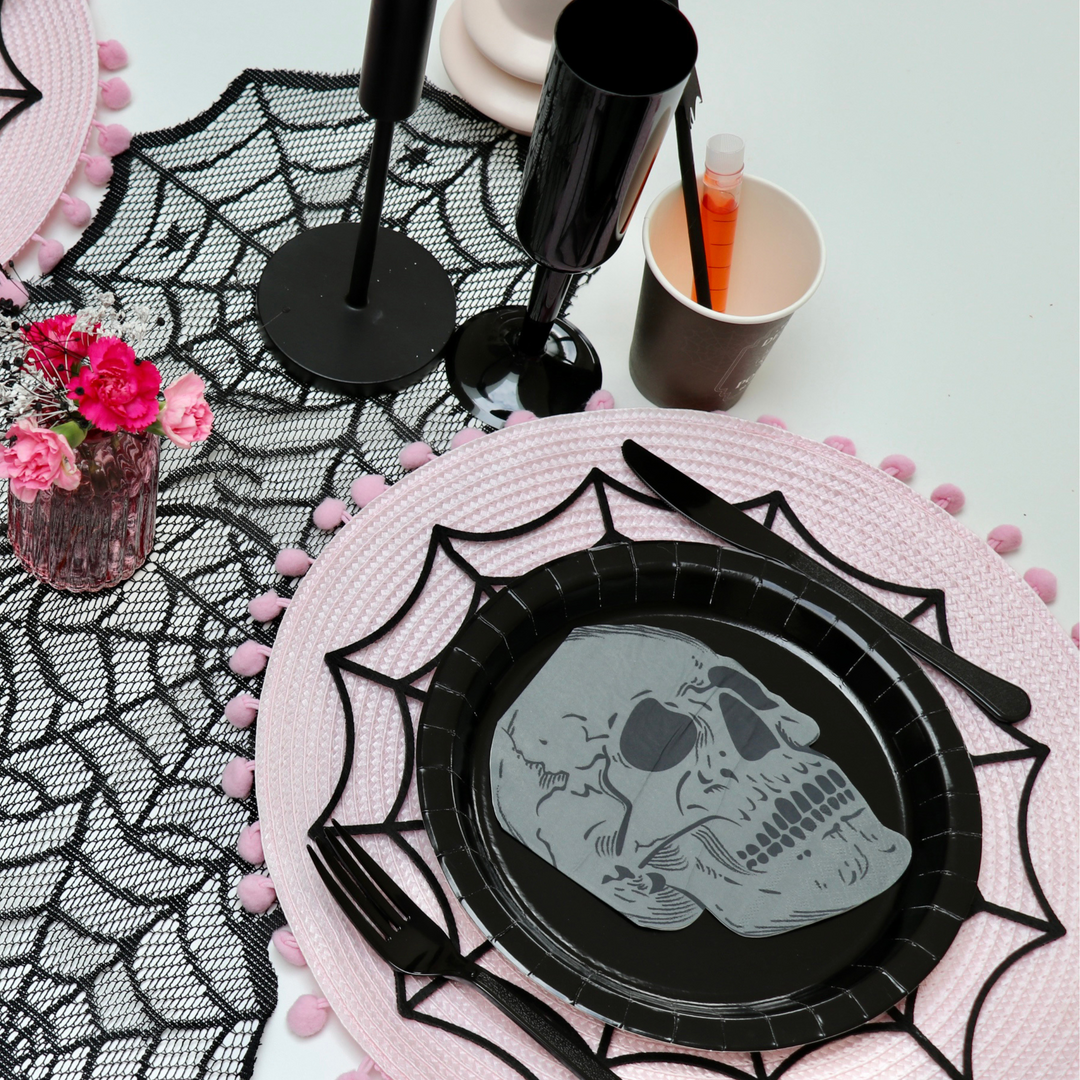 RIP The Single Life Spider Web Placemats