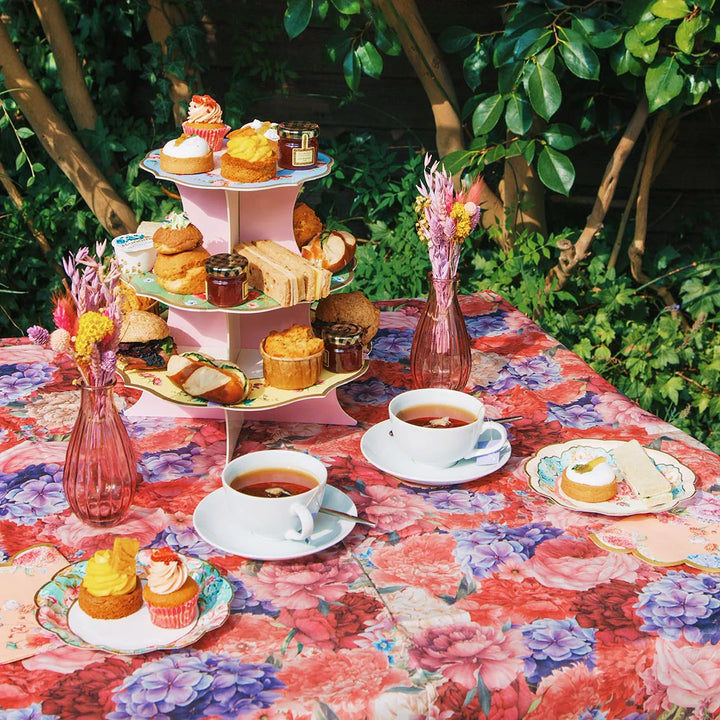 Vintage Style 3-Tier Reversible Cake Stand