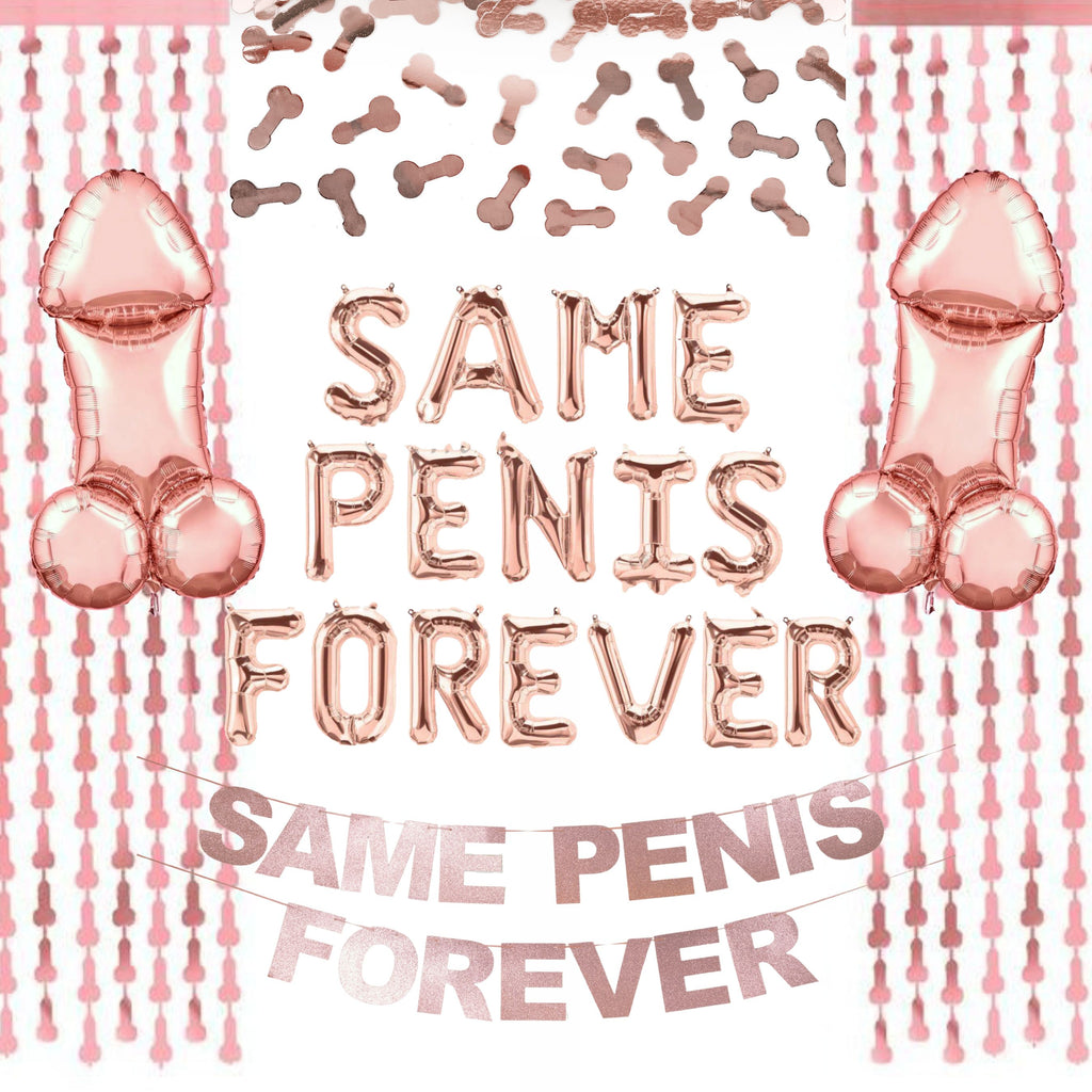 Same Penis Forever Decoration Set