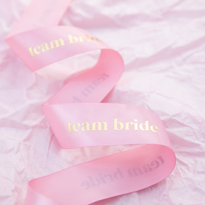 Team Bride Ribbon - Team Hen