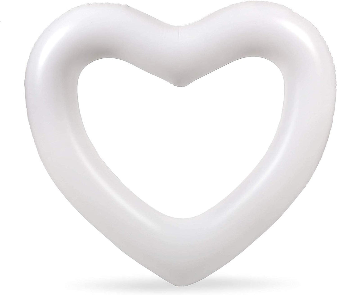 White Heart Hen Party Pool Float - Team Hen