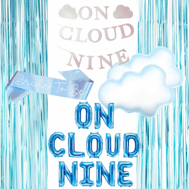 On Cloud Nine Hen Party Decoration Set