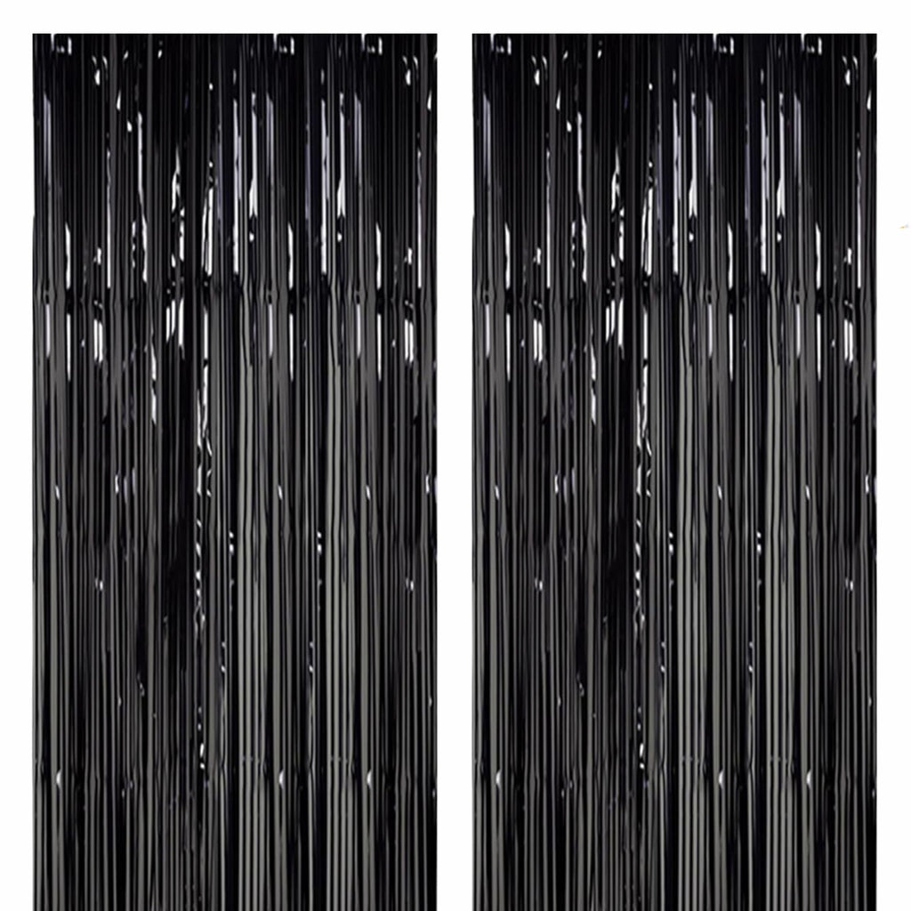 Foil Curtain Backdrop 2 Pack