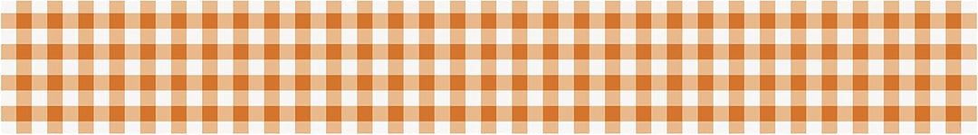 Orange Kraft Paper Table Runner