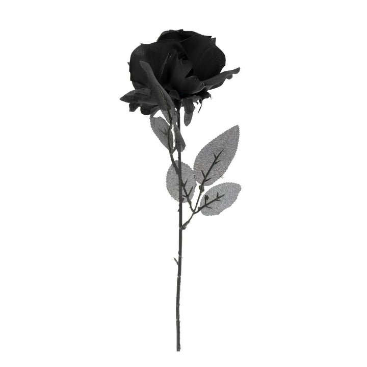 Black Rose Floral Stem Decoration