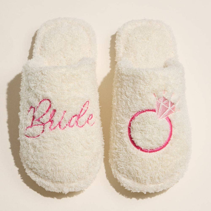 Bride Cosy Wedding Slippers