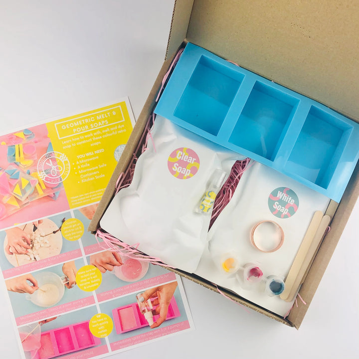 Geometric Soap Making Kit | Makes 3