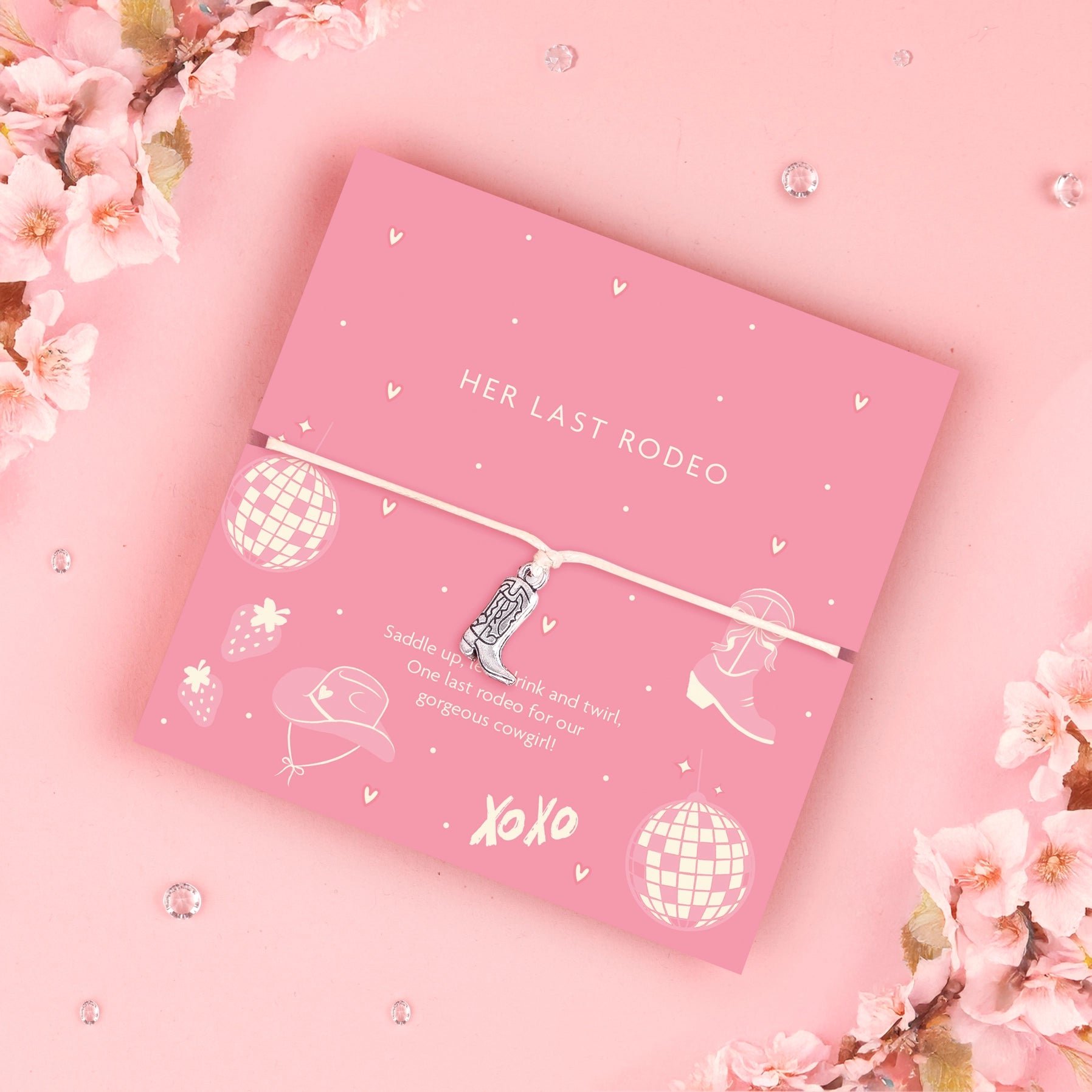 Her Last Rodeo Bracelet | Hen Party Essentials & Decor | Team Hen