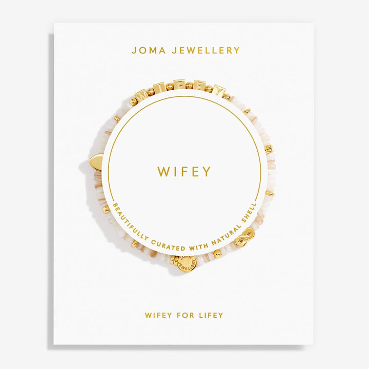 Bridal Happy Little Moments 'Wifey' Bracelet
