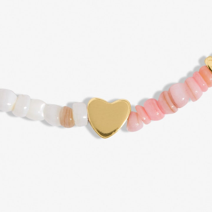 Gold Plated Bridesmaid Beaded Bracelet