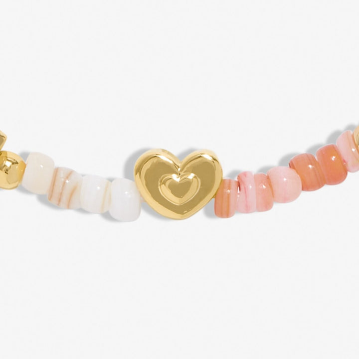 Gold Plated Maid of Honour Beaded Bracelet