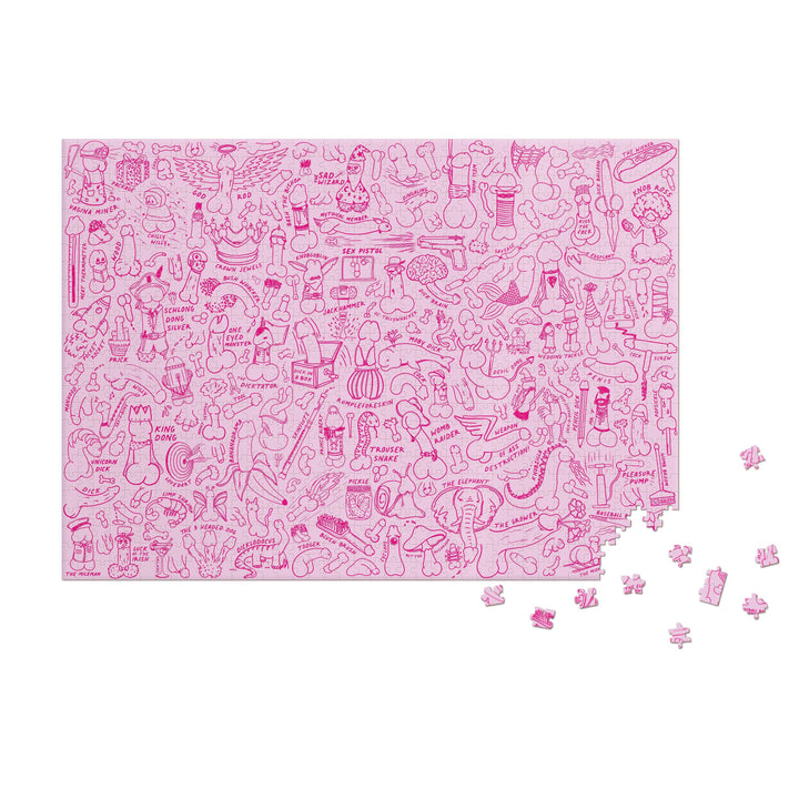 Penis Puzzle Hen Party Game