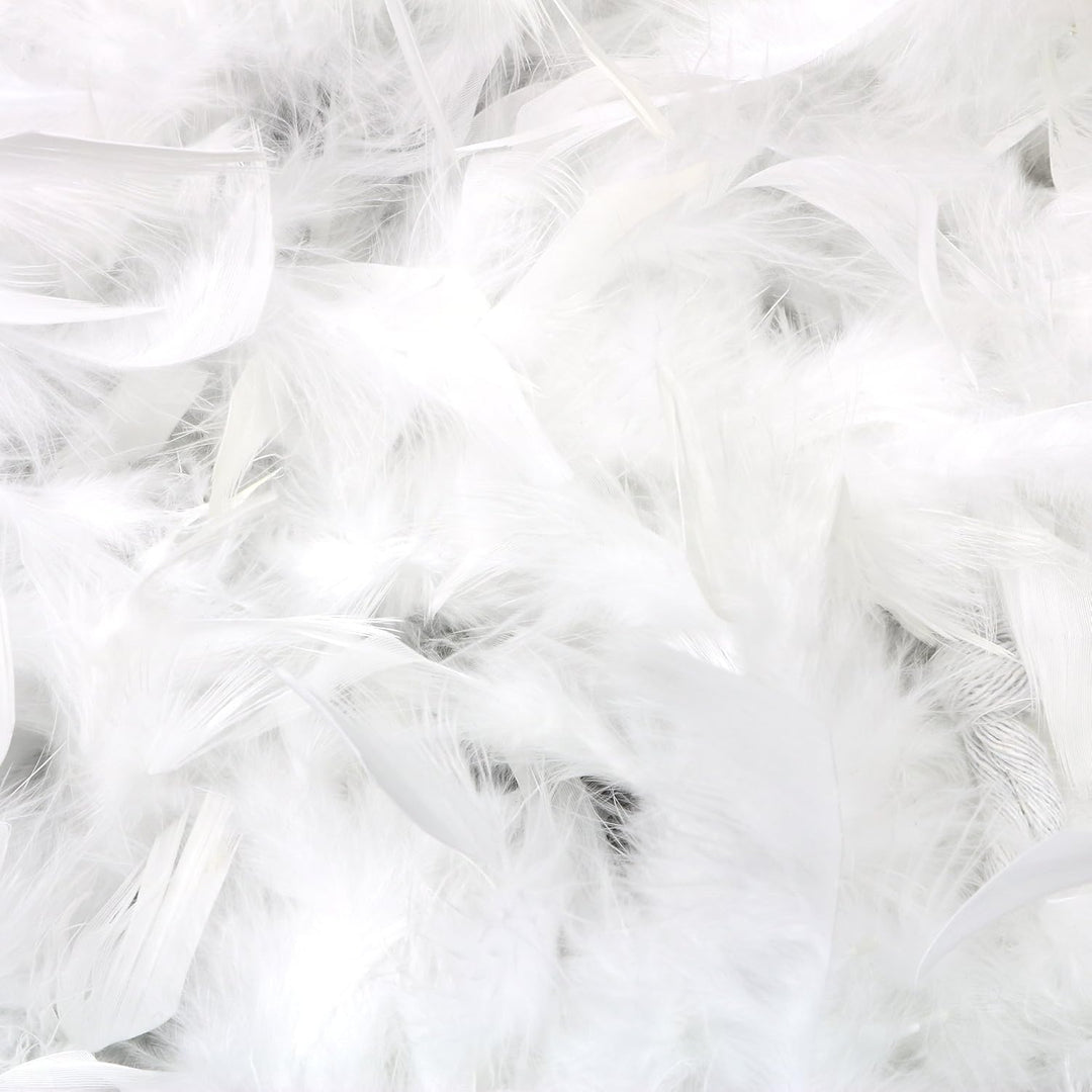 White Feather Boa