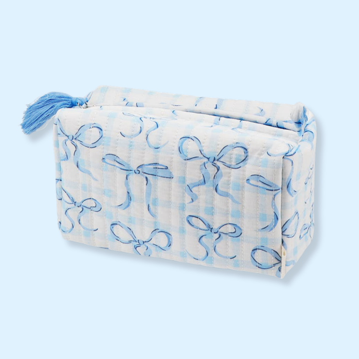 Something Blue Makeup Bag