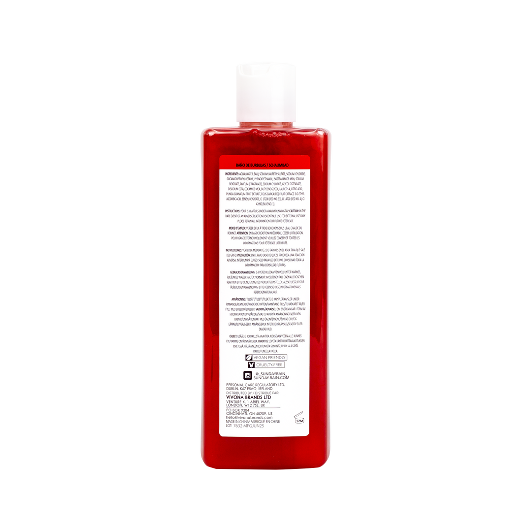 Sunday Rain Pomegranate & Fig Bubble Bath
