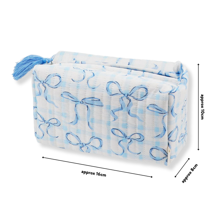 Something Blue Makeup Bag