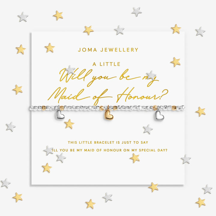 Will You Be My Maid Of Honour Bracelet | Sparkle Confetti