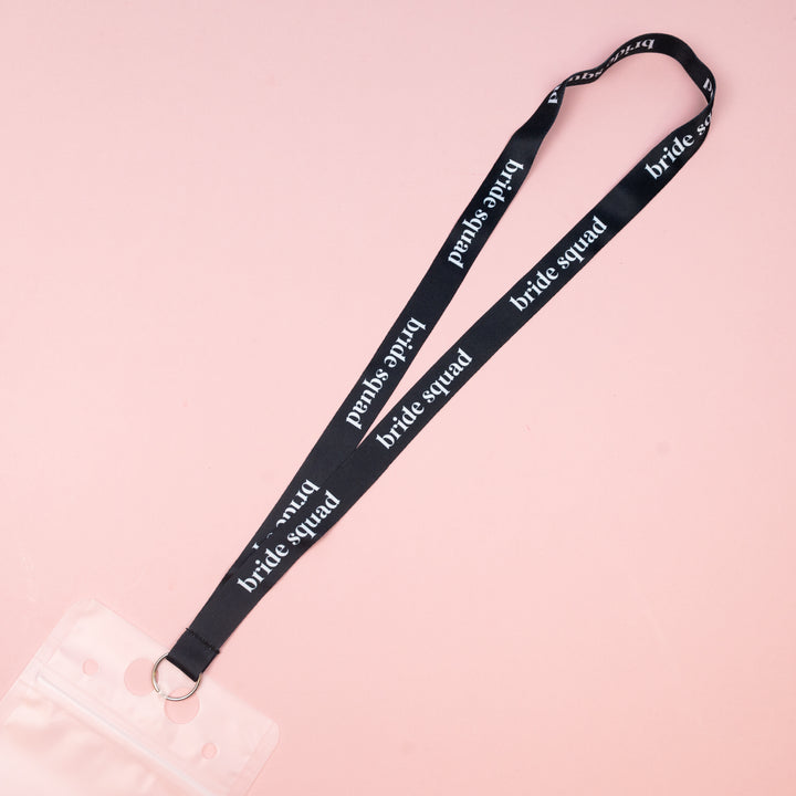 Black Bride Squad Lanyard