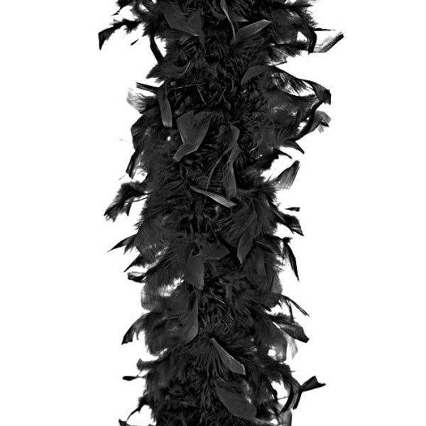 Black Feather Boa RIP The Single Life Feather Boa Team Hen