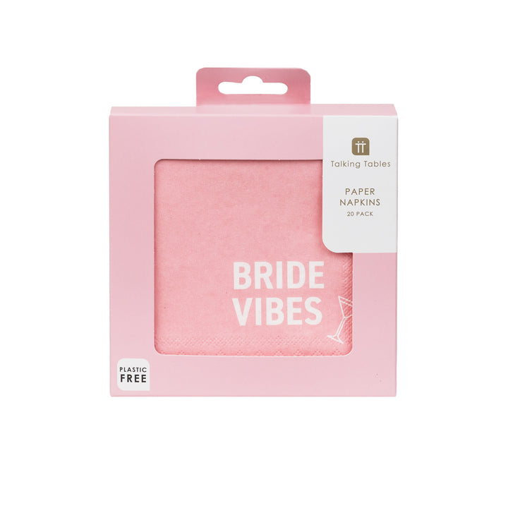 Bride Vibes Hen Party Paper Napkins