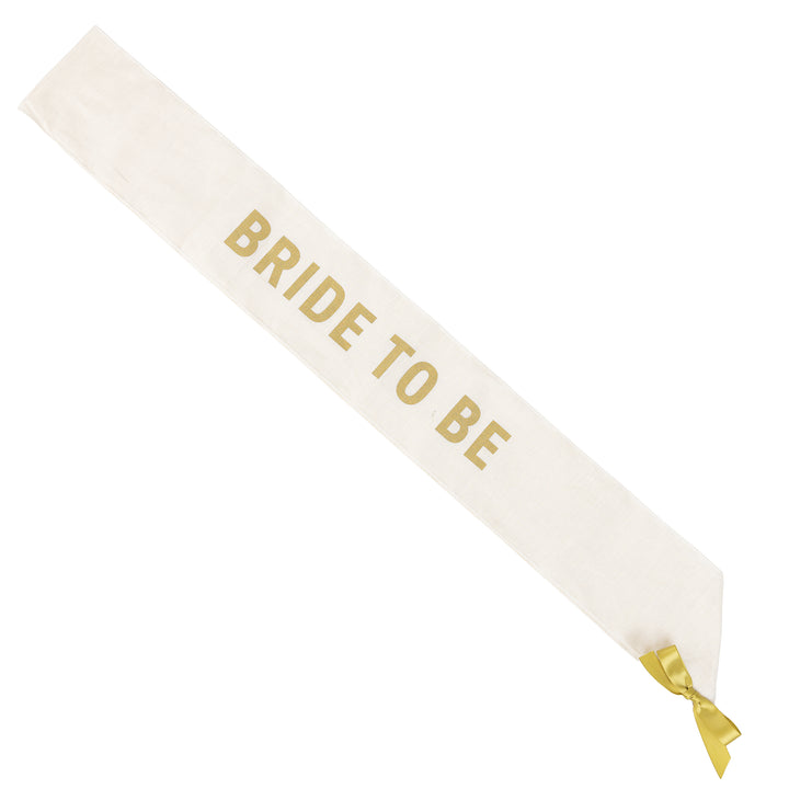 Cotton Bride Gold Detail Sash