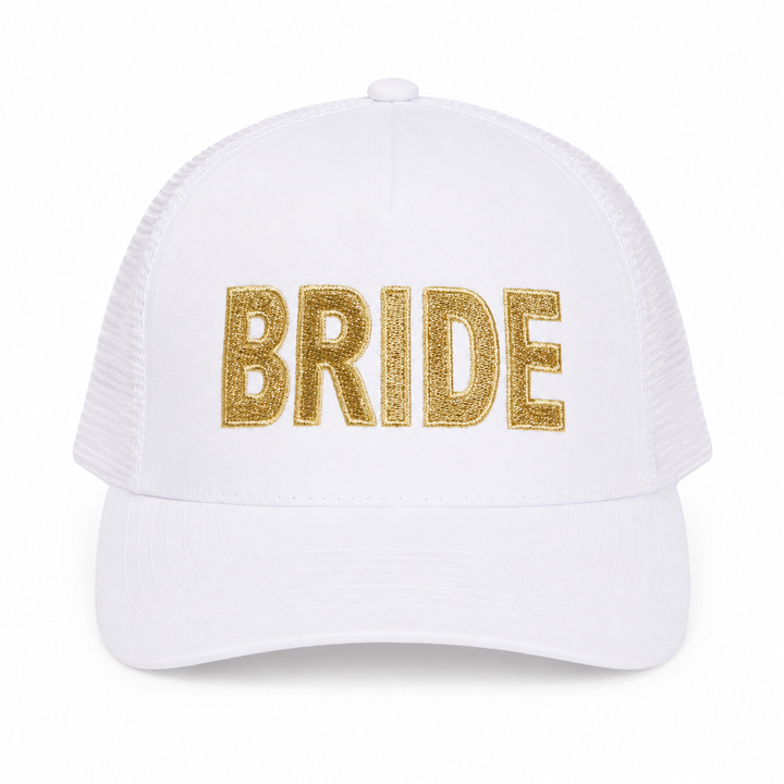 White Bride Baseball Cap