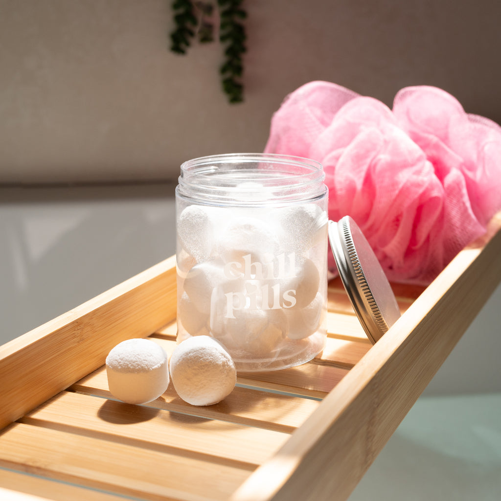 Chill Pill Mini Bath Fizzers Coconut