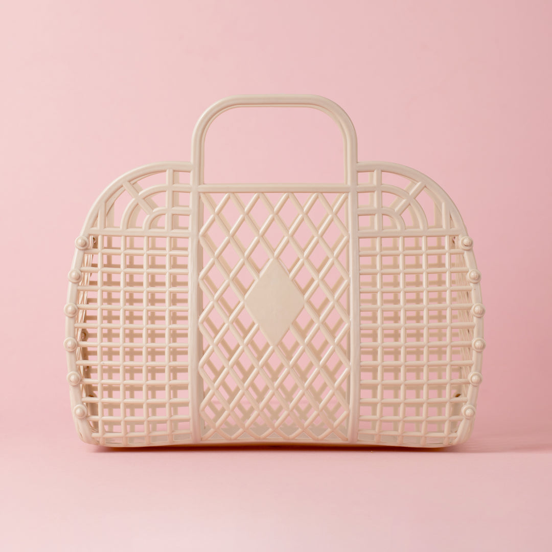 White Retro Jelly Bag - Team Hen