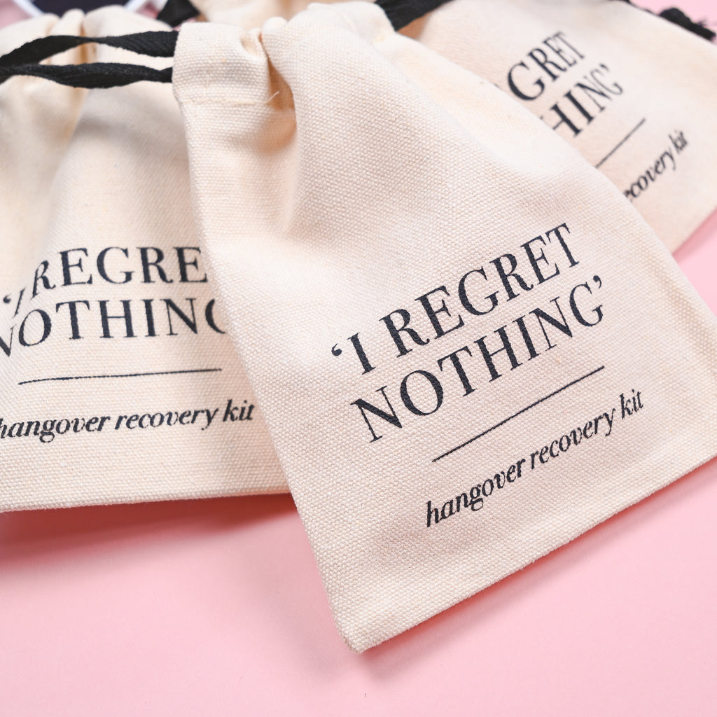 Party Hangover Recovery Kit Pouch
