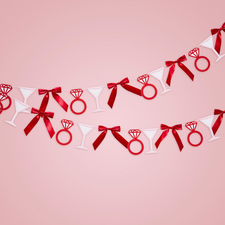 Red Bow Banner