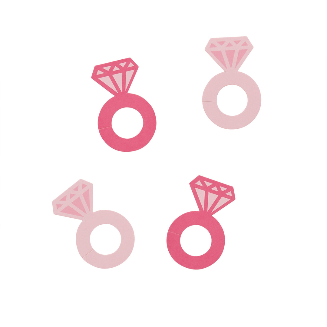Pink Ring Glass Markers