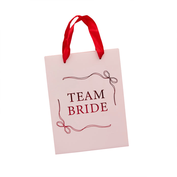 Pink Team Bride Party Bag