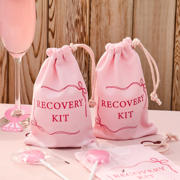 Pink Hen Party Hangover Recovery Kit Pouch