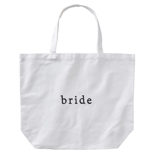 Bride Embroidered Tote Bag