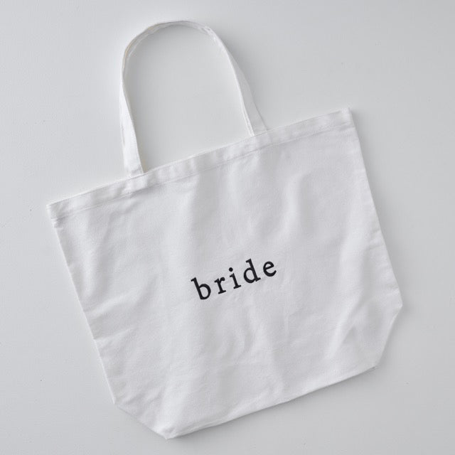 Bride Embroidered Tote Bag