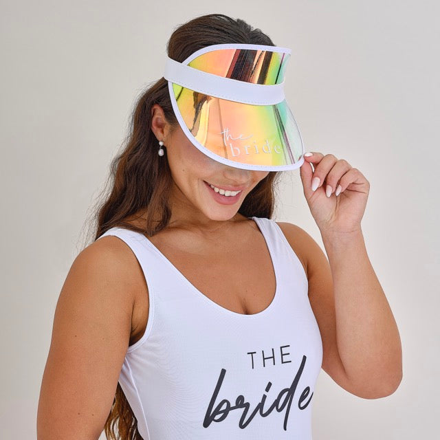 White Bride Visor