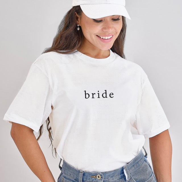 Bride Embroidered Hen Party T-Shirt