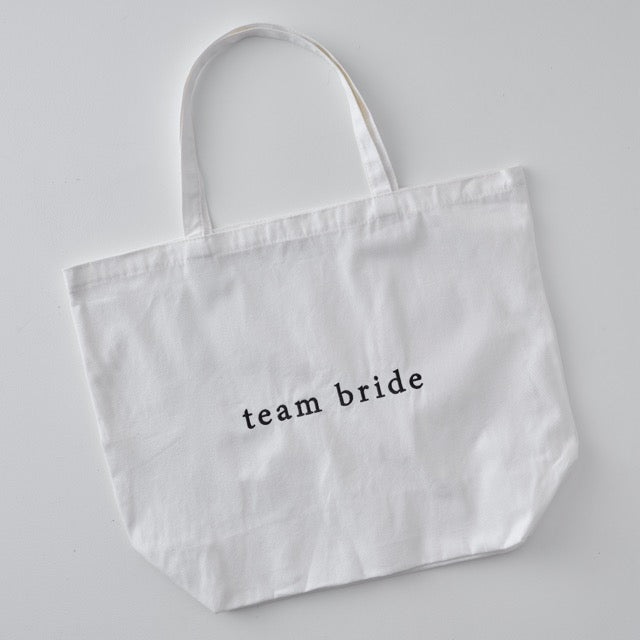 Team Bride Tote Bag