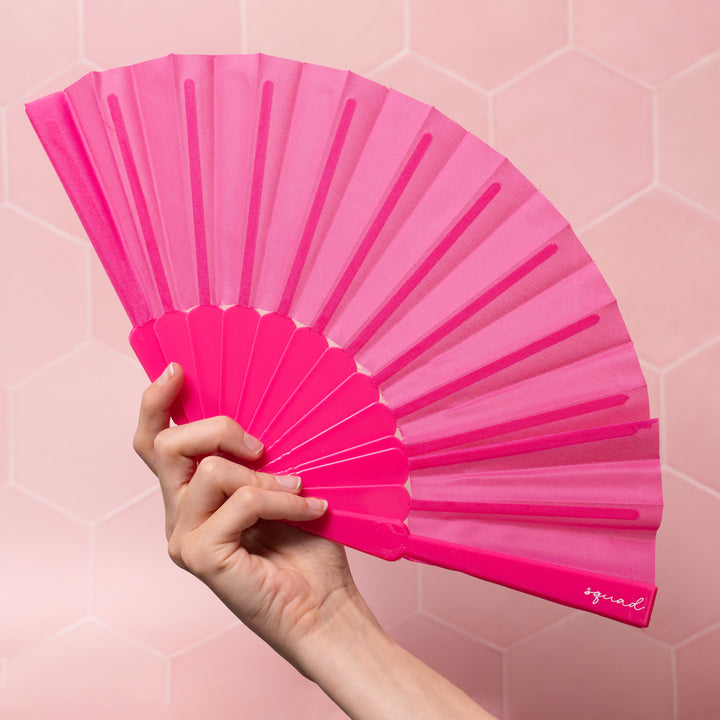 Bride Squad Hen Party Fan - Hot Pink - Team Hen