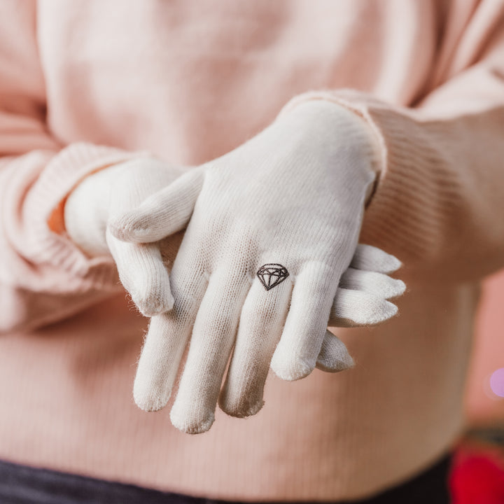 Engagement Ring Winter Gloves