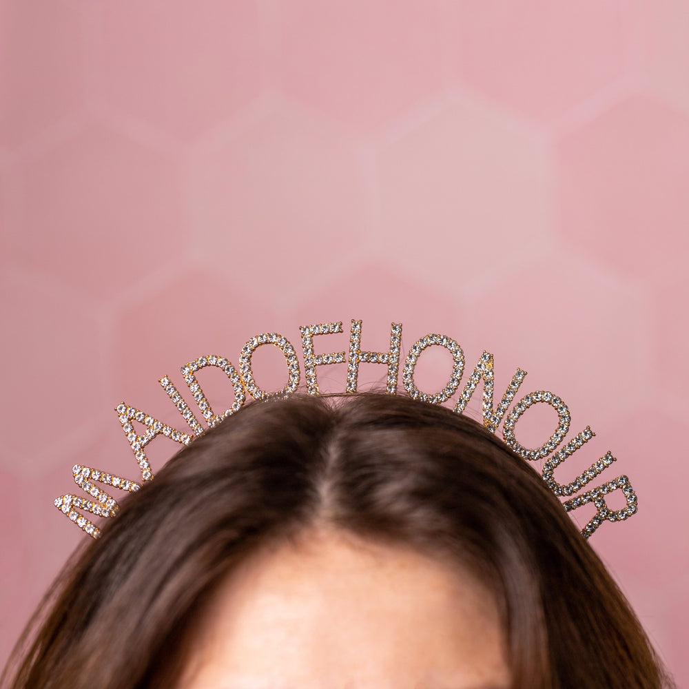 Maid of Honour Rhinestone Headband
