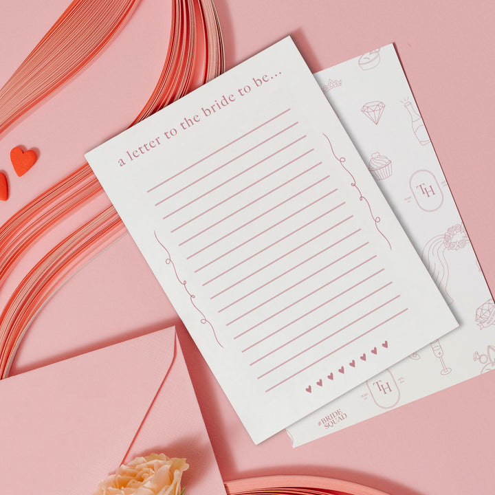 Letters to the Bride to Be Cards