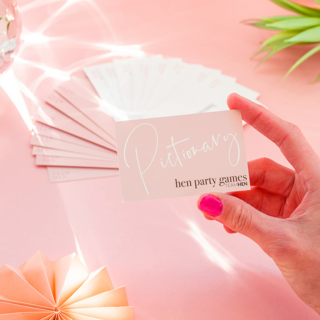 Hen Do Pictionary and Charades Game | Hen Party Games from Team Hen