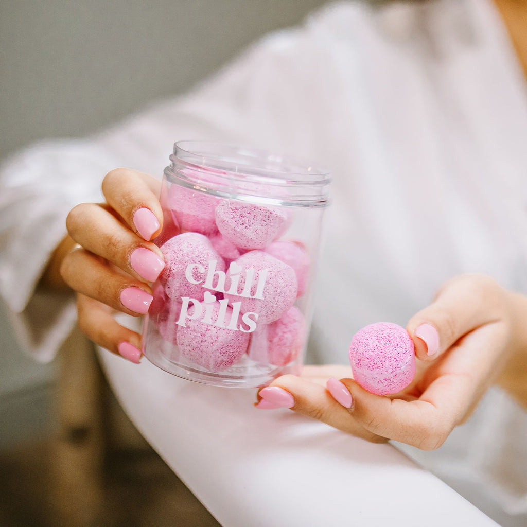 Chill Pill Mini Bath Fizzers Passion Fruit