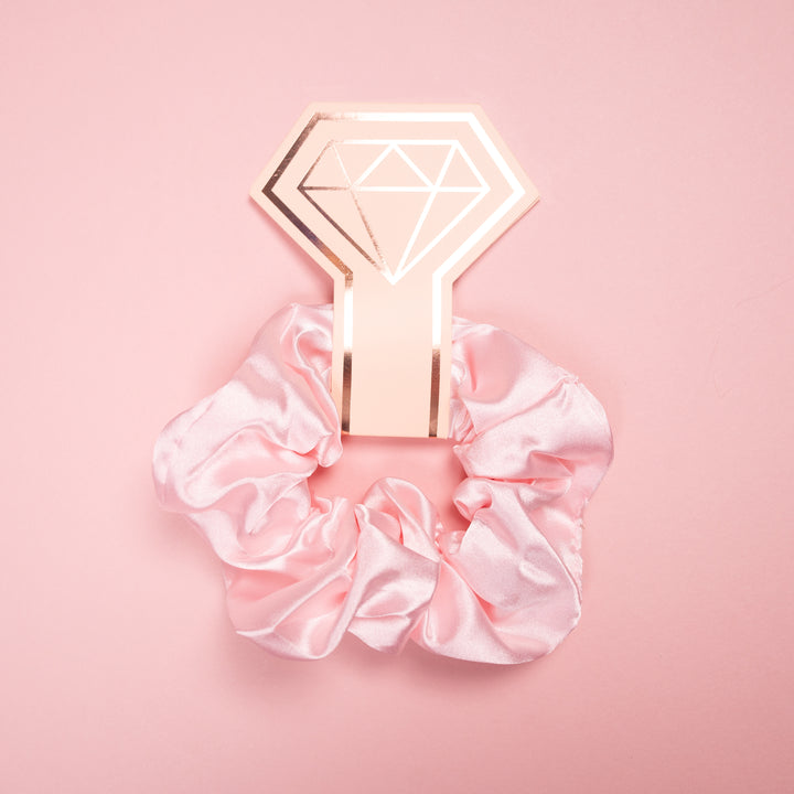 Diamond Pink Hen Party Scrunchie
