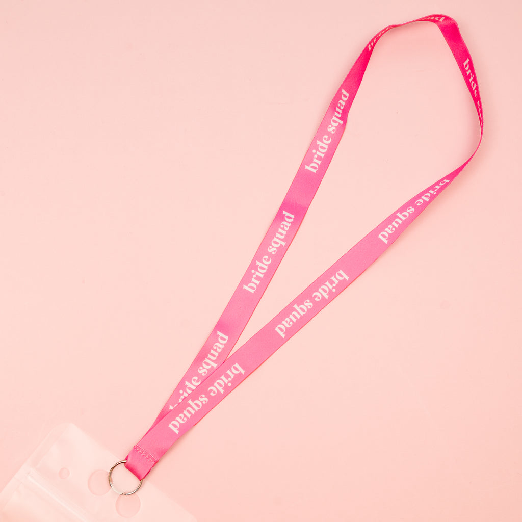 Bride Squad Lanyard