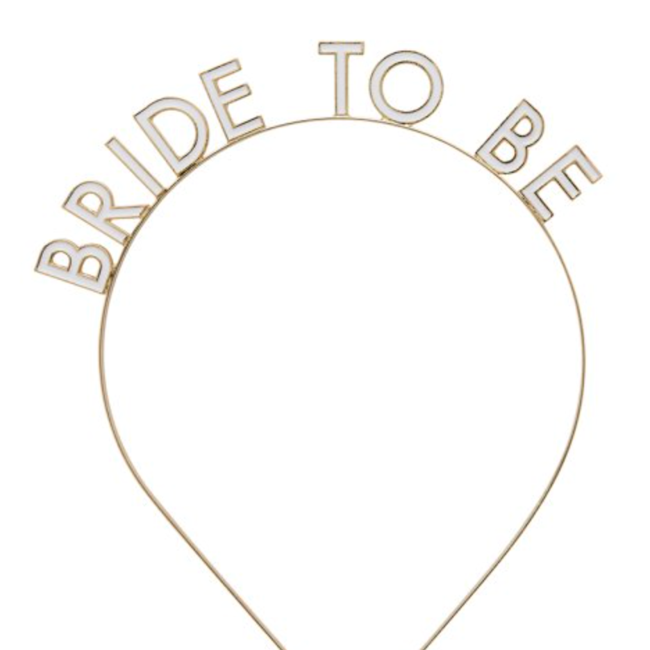 Bride To Be Metal Headband